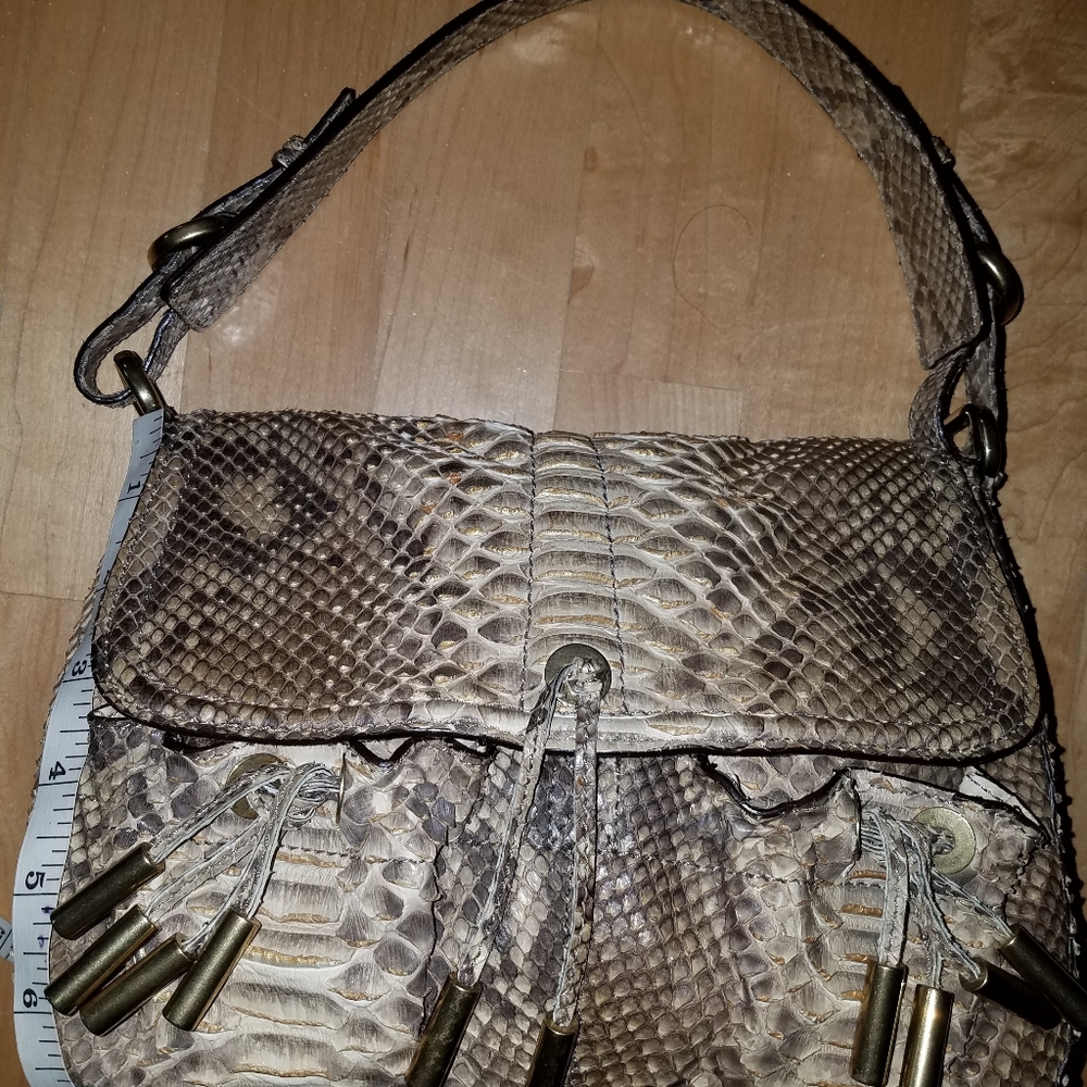 Donna Karan Iconic Collection Python Bag - image 2